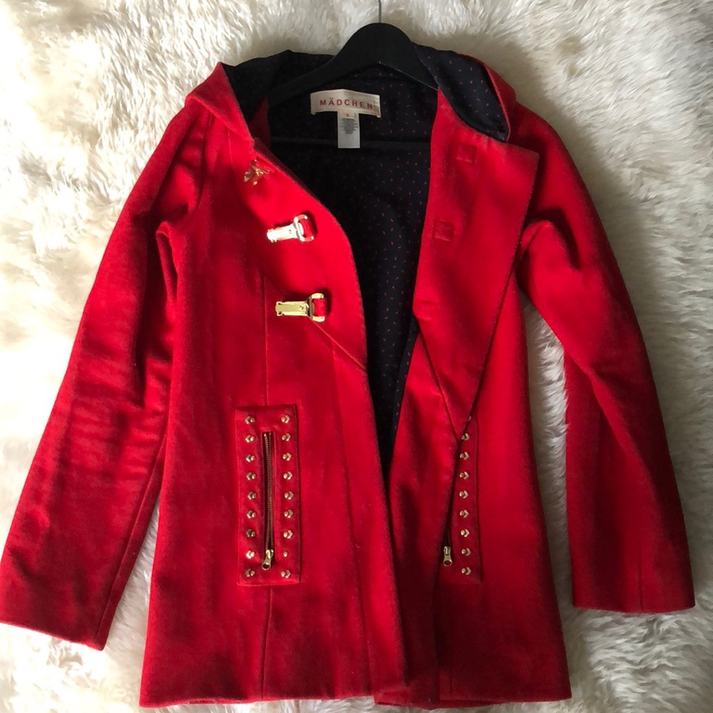 Red jacket